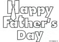Fathers Day Coloring Pages Letters