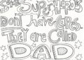 Fathers Day Coloring Pages Quotes