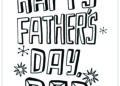 Fathers Day Coloring Pages Simple