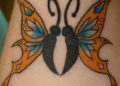 Gemini Tattoo Butterfly Design For Women