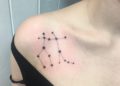 Gemini Tattoo Constellation Design For Women