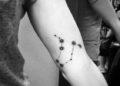 Gemini Tattoo Design For Women of Constellation on Arm
