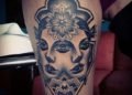 Gemini Tattoo Women Face Design For Men