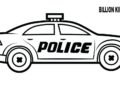 Police Car Coloring Pages 2019