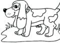 Printable Dog Coloring Pages