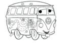 Printable Funny Car Coloring Pages For Kids