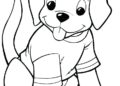 Puppy Coloring Pages Image 2019