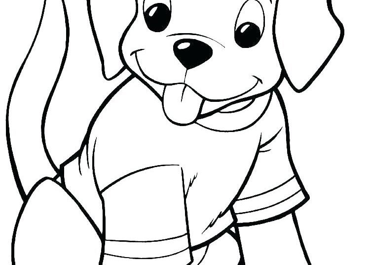 34 Puppy Coloring Pages For Kids - Visual Arts Ideas