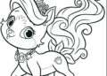 Puppy Coloring Pages Pony