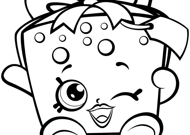 30 Best Shopkins Coloring Pages - Visual Arts Ideas