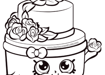 30 Best Shopkins Coloring Pages - Visual Arts Ideas