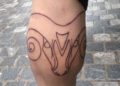 Simple Aries Tattoo For Men