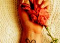 Simple Aries Tattoo Symbol For Females on Wrist