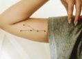 Taurus Tattoo Constellation For Women on Bicep