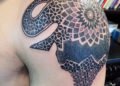 Taurus Tattoo For Men with Amazing Geometric Theme