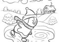 Winter Coloring Pages Images 2019