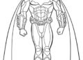 Batman Coloring Pages Picture For Kids