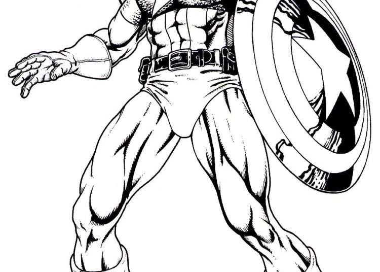 21 Best Captain America Coloring Pages - Visual Arts Ideas