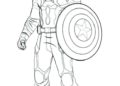 Captain America Coloring Pages Image