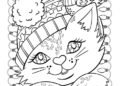 Cat Coloring Pages Image