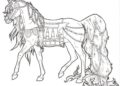 Complex Horse Coloring Pages