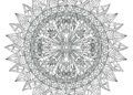 Complex Mandala Coloring Pages
