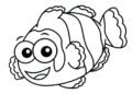 Cute Fish Coloring Pages Free Printable