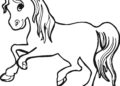 Cute Horse Coloring Pages For Kids