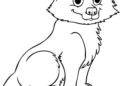 Cute Wolf Coloring Pages Free Printable