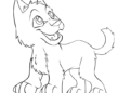 Cute Wolf Coloring Pages Images