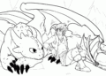 Dragon Coloring Pages Image