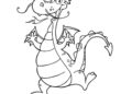 Dragon Coloring Pages Image Printable