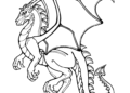 Dragon Coloring Pages Images