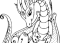 Dragon Coloring Pages Images For Kids