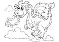 Dragon Coloring Pages Printable 2019