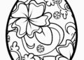 Easter Coloring Pages of Easter Eggs