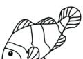 Easy Fish Coloring Pages