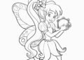 Fairy Coloring Pages Printable Free