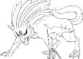 Fantasy Wolf Coloring Pages For Kids