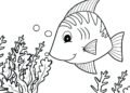 Fish Coloring Pages Printable Free