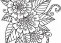 Flower Coloring Pages Images