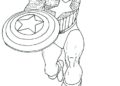 Free Captain America Coloring Pages