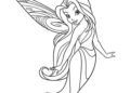 Free Fairy Coloring Pages Images