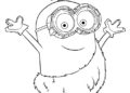 Funny Minion Coloring Pages Images