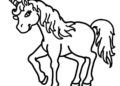 Horse Coloring Pages For Kid
