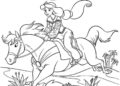 Horse Coloring Pages Running Free