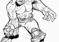 Hulk Coloring Pages Angry