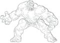 Hulk Coloring Pages Drawing Printable