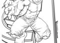 Hulk Coloring Pages Free Images