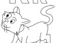 Kitten Coloring Pages For Kindergarten
